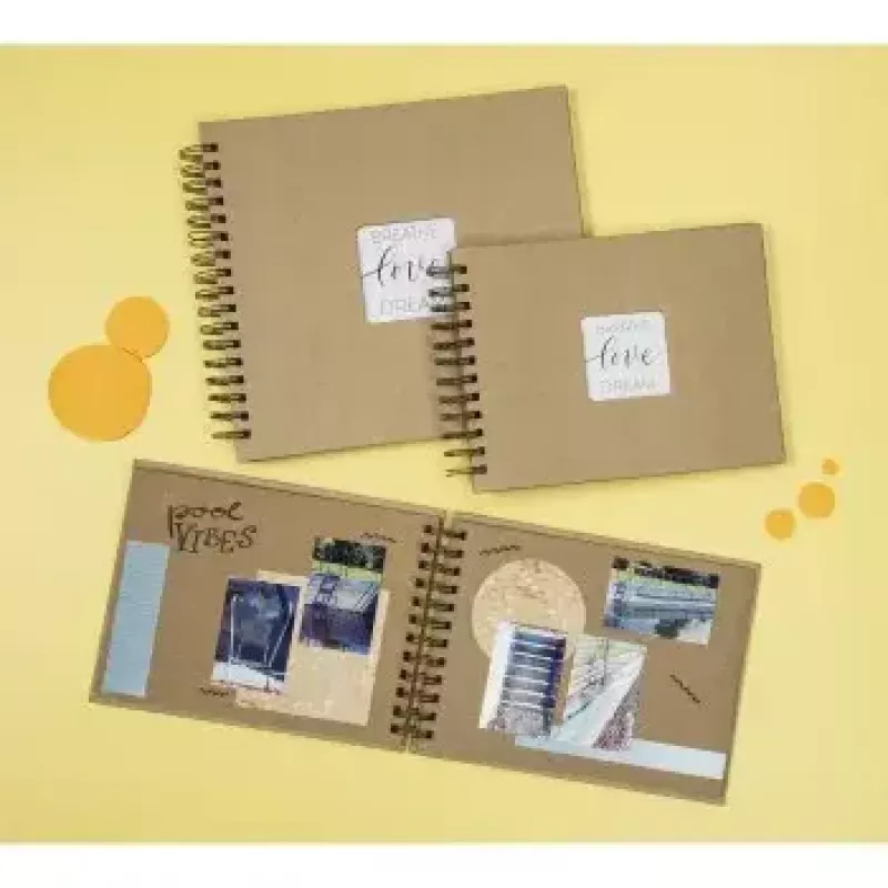 Hama Craft fotoalbum Pruun 80 lehte 10 x 15 Spiraalköide