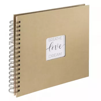 Hama Craft fotoalbum Pruun 80 lehte 10 x 15 Spiraalköide
