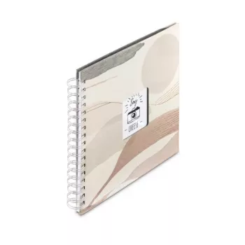 Hama Watercolori fotoalbum pruun 50 lehte spiraalköide