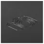 Fotoalbum HAMA Spiral-Album Signs 28x24 cm 50 valget lehte Must