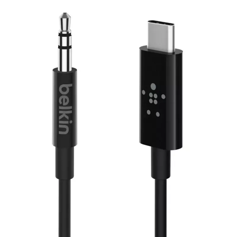 Belkin RockStar 3,5 mm helikaabel USB-C-pistikuga