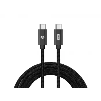 Conceptronic ETTA03B12 USB C-C PD 3.1 240W kiirlaadimiskaabel 1,2 m, 48 V 5 A, 480 Mbit/s, E-Mark