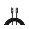 Conceptronic ETTA03B20 USB C-C PD 3.1 240W kiirlaadimiskaabel 2 m, 48 V 5 A, 480 Mbit/s, E-Mark