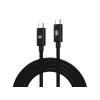 Conceptronic ETTA04B12 USB 4.0 Gen 3 C-C PD 3.1 240W kaabel 1,2 m, 48 V 5 A, 40 Gbps, E-Mark