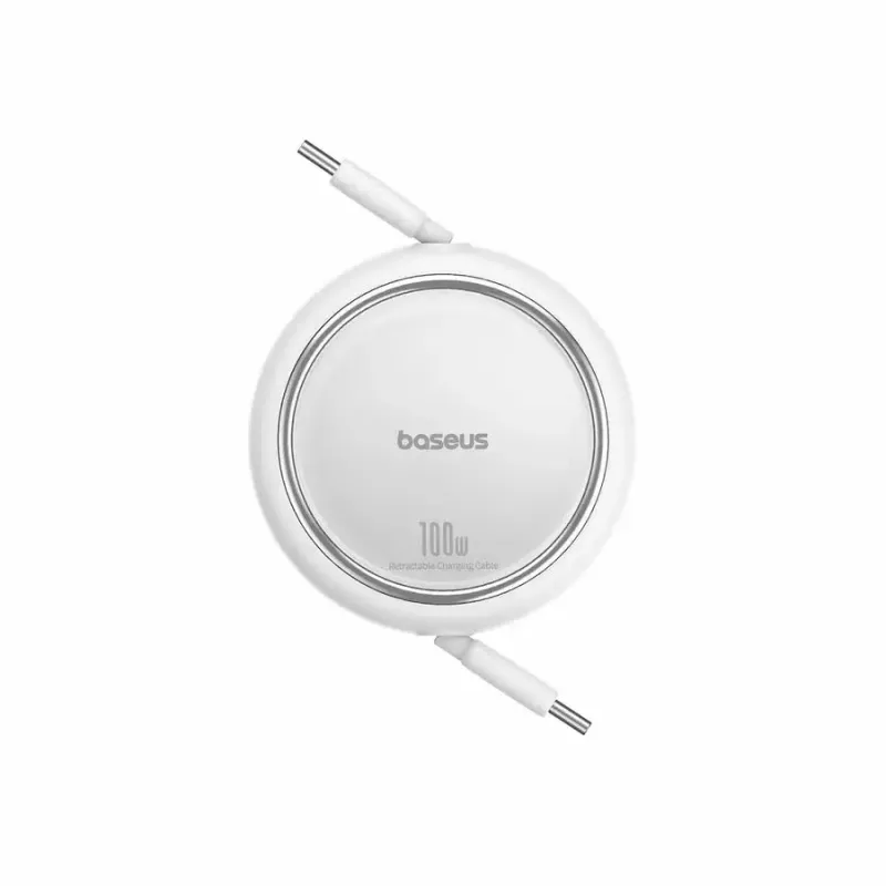 USB-kaabel Baseus Free2Pull 1 m USB-C valge