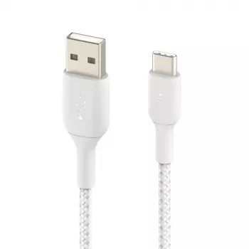 USB-kaabel Belkin CAB002BT3MWH 3 m USB A USB C Valge