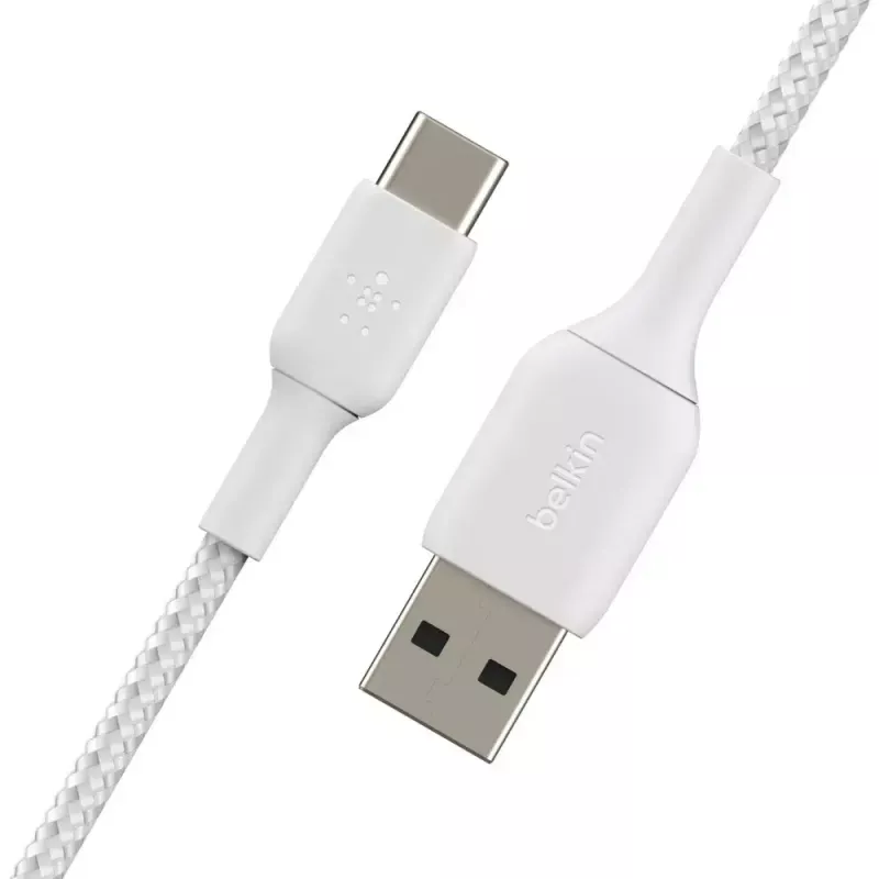 USB-kaabel Belkin CAB002BT3MWH 3 m USB A USB C Valge