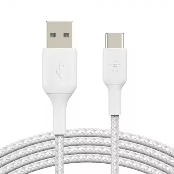 USB-kaabel Belkin CAB002BT3MWH 3 m USB A USB C Valge