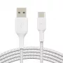 USB-kaabel Belkin CAB002BT3MWH 3 m USB A USB C Valge