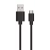 USB-kaabel Ansmann 1700-0129 1m USB A Micro-USB B Must