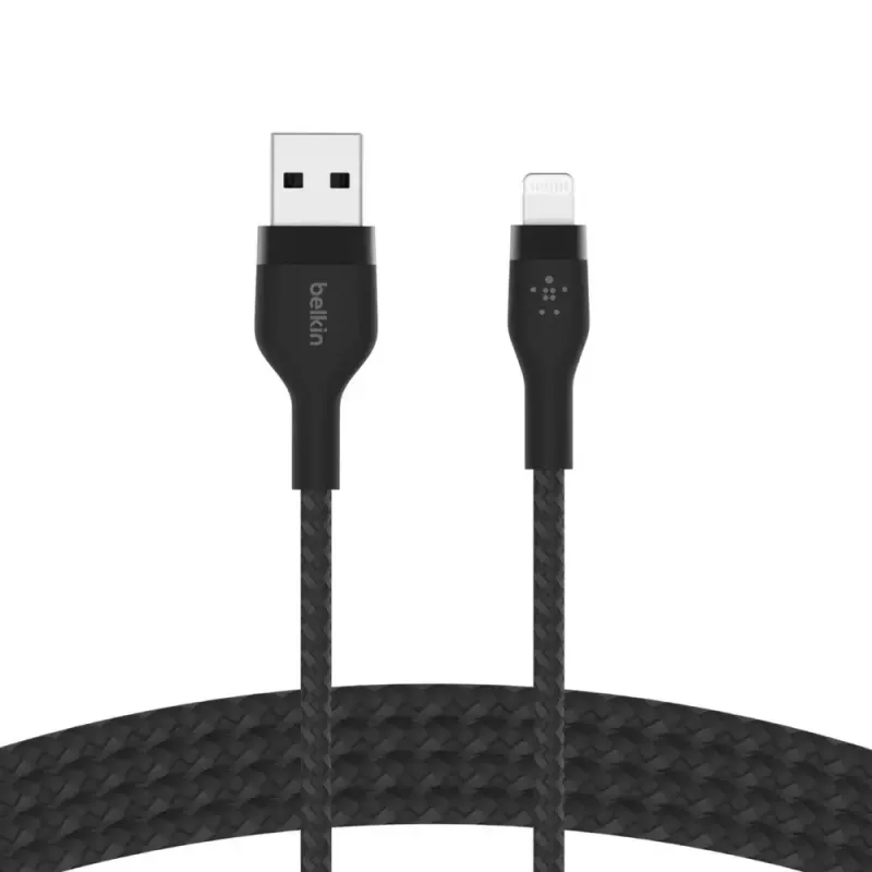 Lightning-kaabel 3m Belkin CAA010BT3MBK USB A to USB C/Lightning