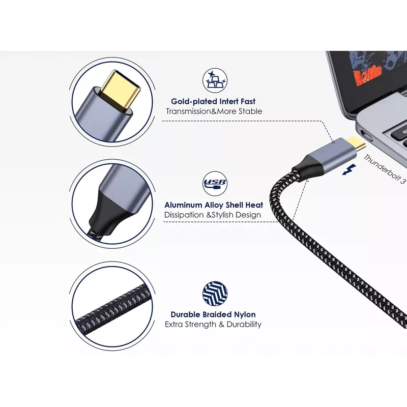 Conceptronic USB-C HDMI-kaabel, isane-isasele, 4K 60Hz, 2 m, USB USB-C, HDMI, isane, isane, sirge
