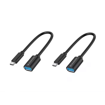 Conceptronic ABBY11B USB-C USB-A-le OTG-adapter 2 tk, 20 cm