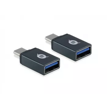 USB-C USB-A-le OTG-adapteri 2-pakk Conceptronic DONN03G