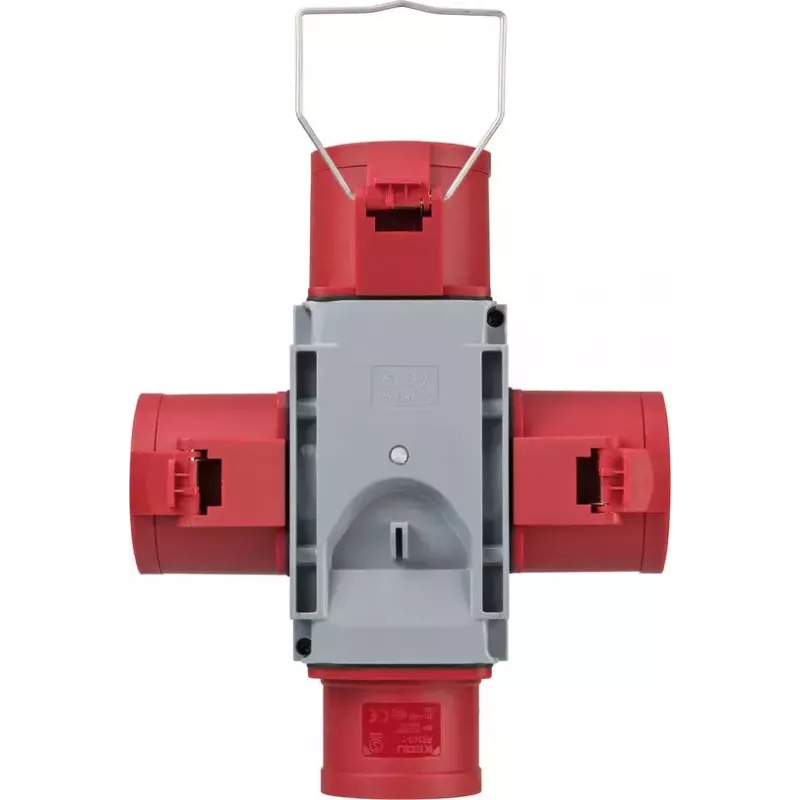 Toitepistiku adapter Brennenstuhl 1081670 400V 32A Hall Punane