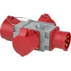Toitepistiku adapter Brennenstuhl 1081670 400V 32A Hall Punane