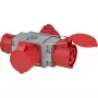 Toitepistiku adapter Brennenstuhl 1081670 400V 32A Hall Punane