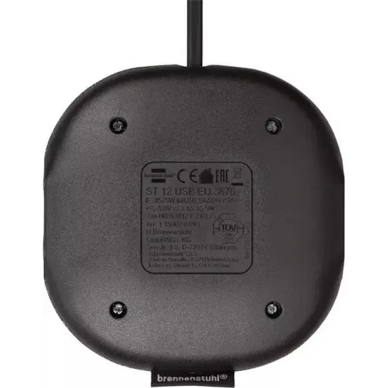 Mobiilseadme laadija Brennenstuhl 1150020010 Indoor Universaalne 2 USB-porti
