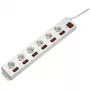 Hama 137239 pikendusjuhe 1.4 m 6 vahelduvvoolu pistikupesa Siseruumides Valge