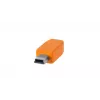 USB-kaabel Tether Tools CUC2415-ORG 4,6 m USB 2.0 USB C Mini-USB B oranž