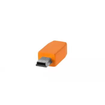 USB-kaabel Tether Tools CUC2415-ORG 4,6 m USB 2.0 USB C Mini-USB B oranž