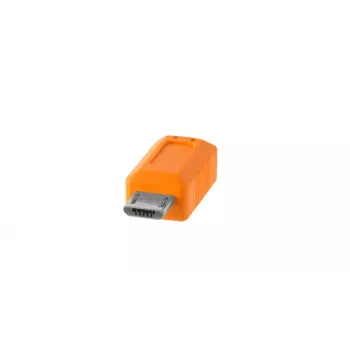 USB-kaabel Tether Tools CUC2515-ORG 4,6 m USB-C Micro-USB B oranž