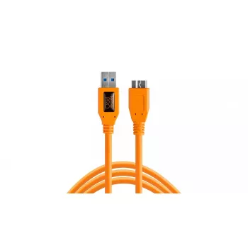 USB kaabel Tether Tools CU5454 4,6 m USB 3.2 Gen 1 Micro-USB B oranž