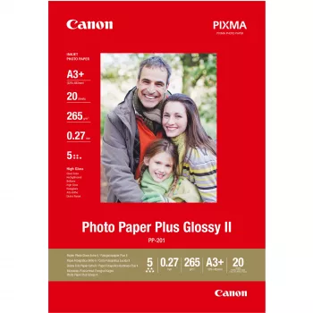 Canon PP-201 Glossy II fotopaber Plus A3 Plus - 20 lehte, 260 g/m², A3