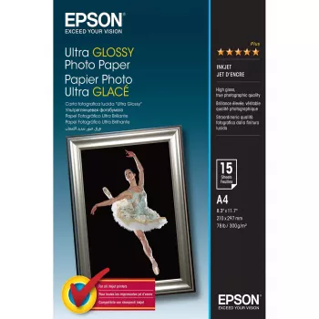 Epson Ultra Glossy fotopaber - A4 - 15 lehte