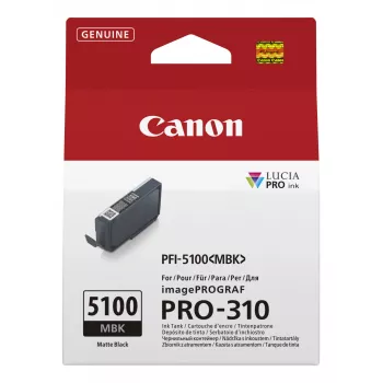 Canon PFI-5100 MBK tindikassett 1 tk Originaal Matt-must