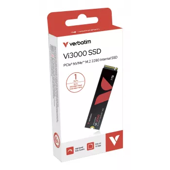 SSD-ketas Verbatim 1TB M.2 PCIe NVMe Vi3000