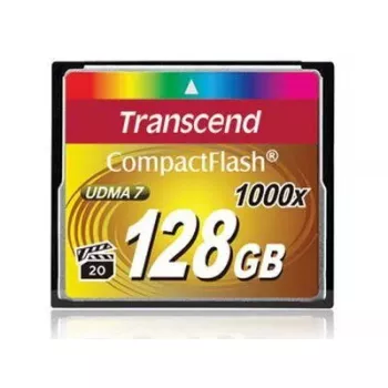 CompactFlash Transcend 128GB MLC 160MBs TS128GCF1000