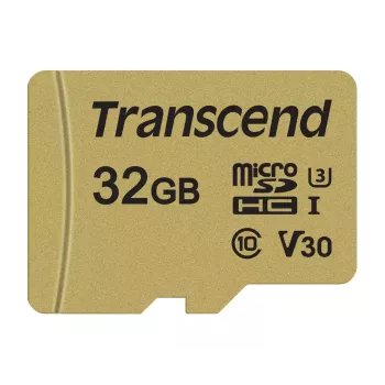 Välkmälu Transcend 32GB MicroSDHC UHS-I 500S