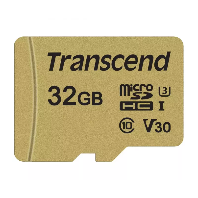 Välkmälu Transcend 32GB MicroSDHC UHS-I 500S