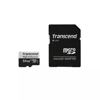 Flash-mälu Transcend 64GB MicroSDXC 350V