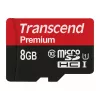 Transcend 8GB microSDHC UHS-I välkmälu (TS8GUSDCU1)