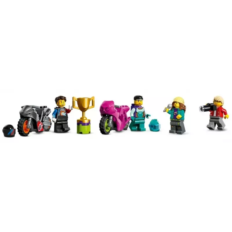 LEGO komplekt LEGO City Stuntz 60361 Ultimate Stunt Riders Challenge — trikirataste mängukomplekt
