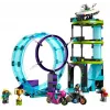 LEGO komplekt LEGO City Stuntz 60361 Ultimate Stunt Riders Challenge — trikirataste mängukomplekt