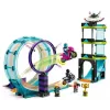 LEGO komplekt LEGO City Stuntz 60361 Ultimate Stunt Riders Challenge — trikirataste mängukomplekt