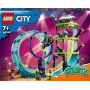 LEGO komplekt LEGO City Stuntz 60361 Ultimate Stunt Riders Challenge — trikirataste mängukomplekt