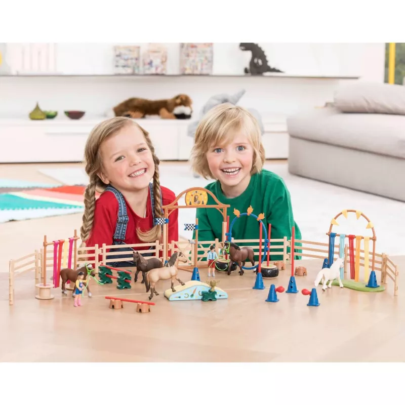 Poni väledusvõistlus Schleich FARM WORLD 42482