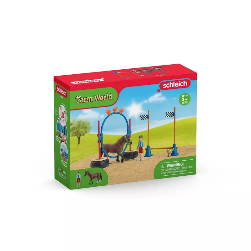 Poni väledusvõistlus Schleich FARM WORLD 42482