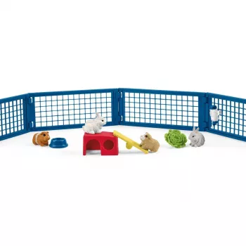 Küüliku ja merisea puur Schleich FARM WORLD 42500
