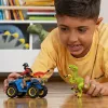 schleich Dinosaurs Quad põgenemine Velociraptori eest, Dinosaurused ja vulkaan, Uurimisjaam, 4 a, Mitmevärviline, Plastik