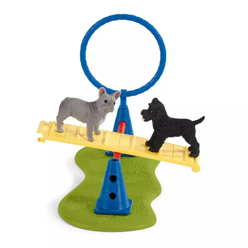 schleich Farm Life Kutsika agilitytreening, Farm World, 3 a, Mitmevärviline