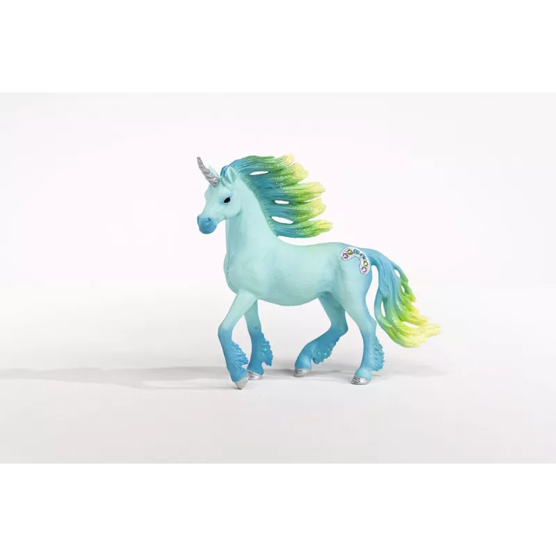 schleich BAYALA Vahukomm-Ükssarviku Täkk, 5 a, Ükssarvik / Pegasus, Ükssarved ja Haldjad, Mitmevärviline, Plast