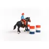schleich Cowgirl Barrel Racing Fun, 3 a, Mitmevärviline