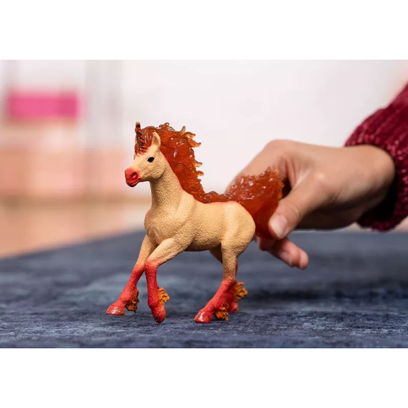 Toy Schleich BAYALA Elementa tule ükssarviku täkk oranž 70756S