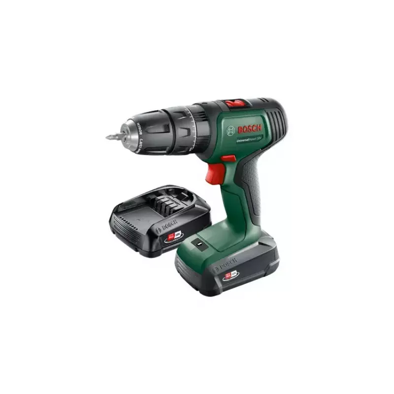 Püstolkäepidemega trell Bosch Universal Impact 18V 1450 p/min 1.3 kg roheline