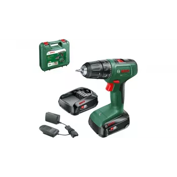Bosch EasyDrill 18V-40 1630 RPM võtmeta 1,3 kg, must, roheline